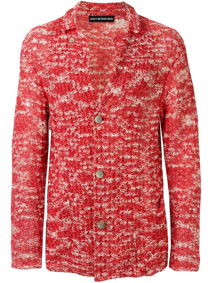 Issey Miyake Vintage Paper Knitted Cardigan