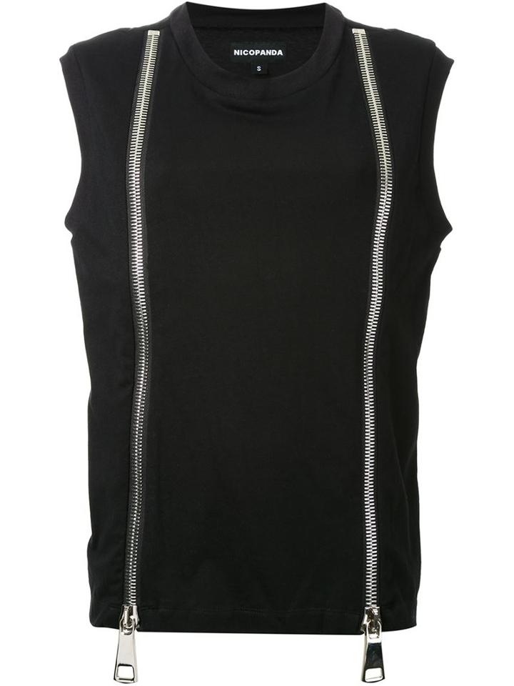 Nicopanda Oversized Zip Top