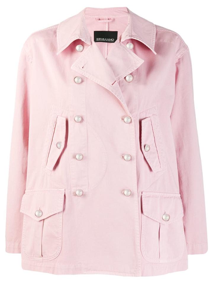 Ermanno Scervino Double-breasted Jacket - Pink