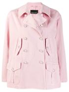 Ermanno Scervino Double-breasted Jacket - Pink