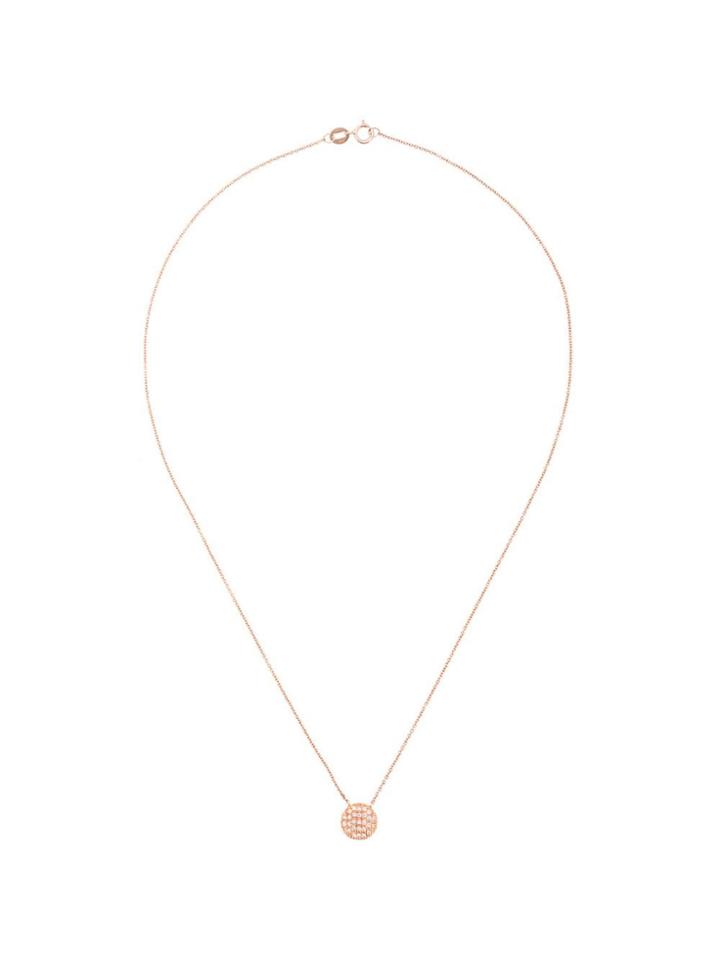Dana Rebecca 14kt Rose Gold Lauren Joy Medium Diamond Necklace