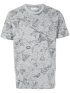 Etro Cosmos Print T-shirt - Grey