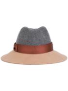 Eugenia Kim Buckled Strap Hat, Women's, Brown, Polyester/wool