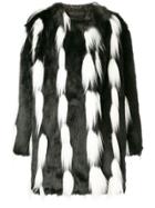 Givenchy Faux Fur Coat - Black