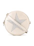 Stella Mccartney Kids Glitter Star Shoulder Bag, Girl's, Nude/neutrals