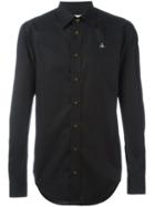 Vivienne Westwood Man Chest Logo Shirt - Black
