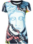 Versace 'jagged Baroque Medusa' T-shirt