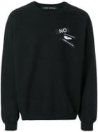Tigran Avetisyan By Pavel An Patch Detail Sweatshirt - Black