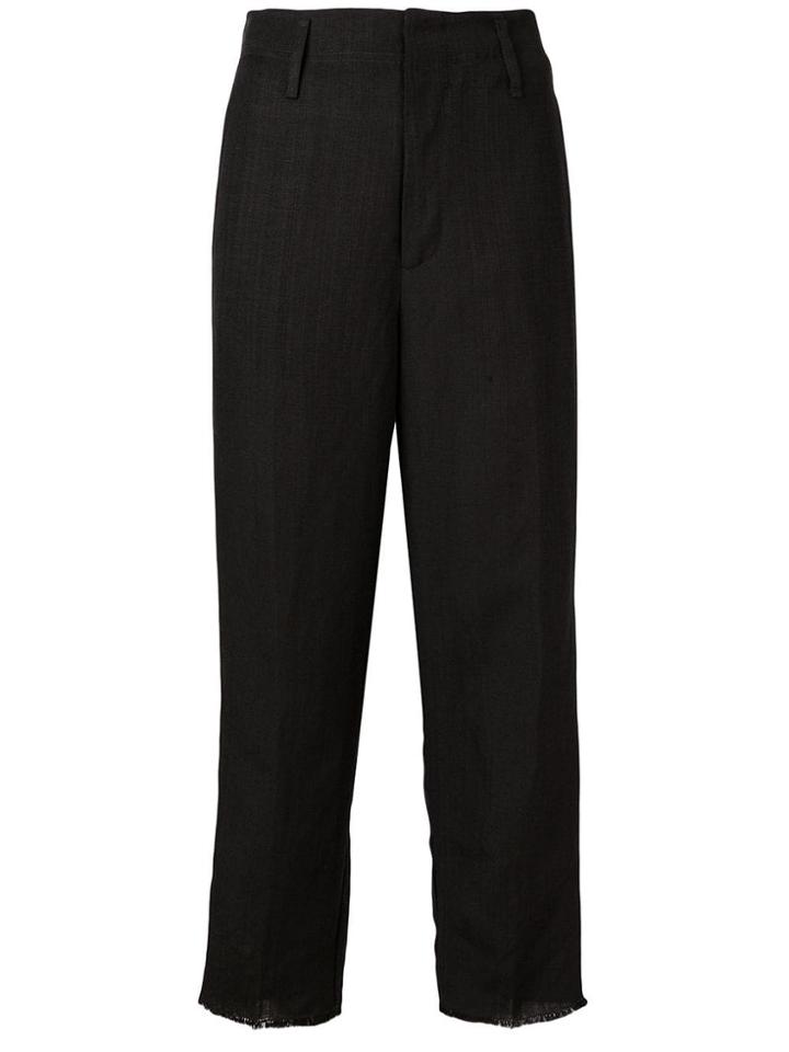 Forte Forte Cutoff Trousers - Black