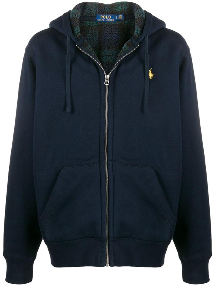 Polo Ralph Lauren Fleece-lined Hoodie - Blue