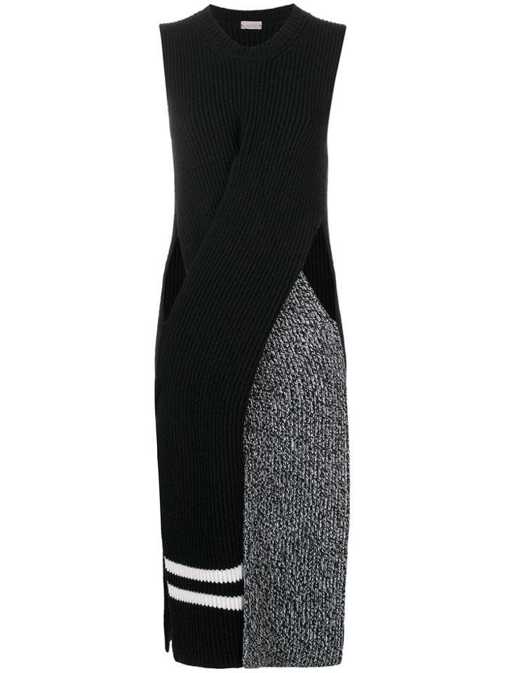 Mrz Panelled Knit Dress - Black