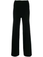 Steffen Schraut High Waisted Trousers - Black