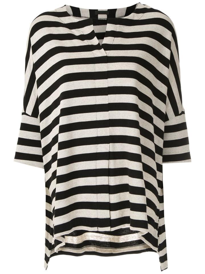 Osklen Narrow Rustic Stripe Blouse - Black