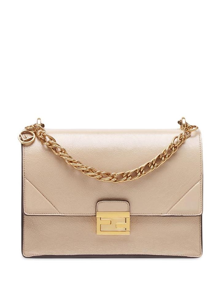 Fendi Kan U Shoulder Bag - Neutrals