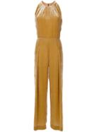 Andrea Marques Halterneck Wide Legs Jumpsuit - Unavailable