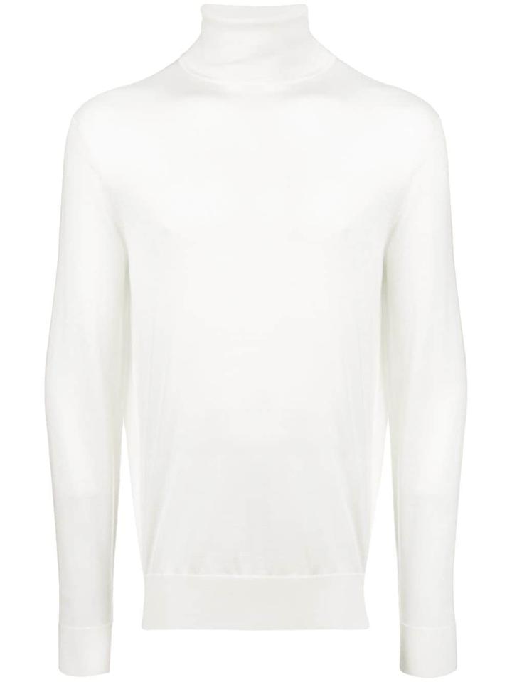 Ermenegildo Zegna Turtleneck Sweater - White