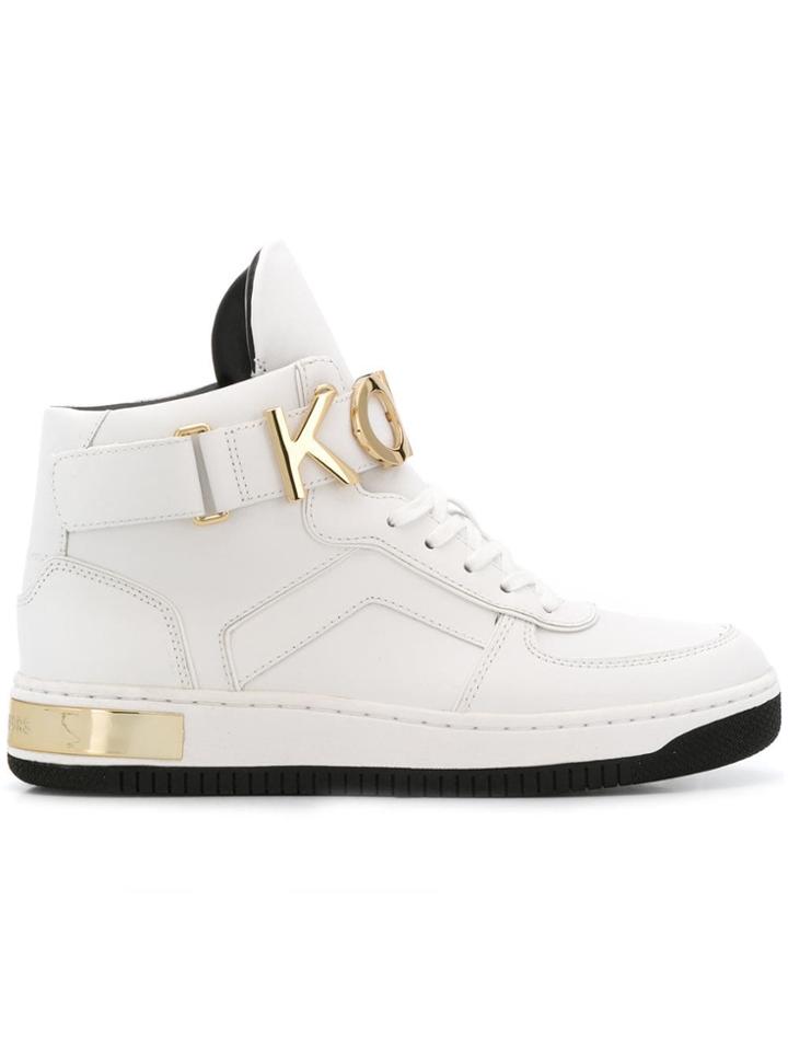 Michael Michael Kors Strap Sneakers - White