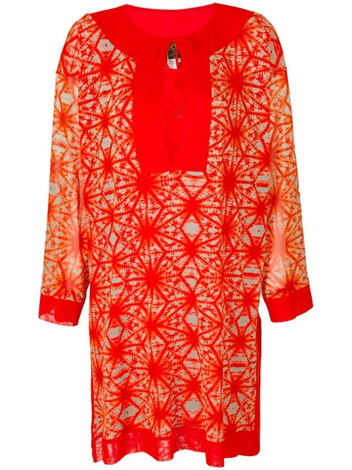 Jean Paul Gaultier Pre-owned Printed Summer Tunic - Red