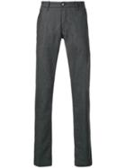 Jacob Cohen Straight Cropped Trousers - Grey