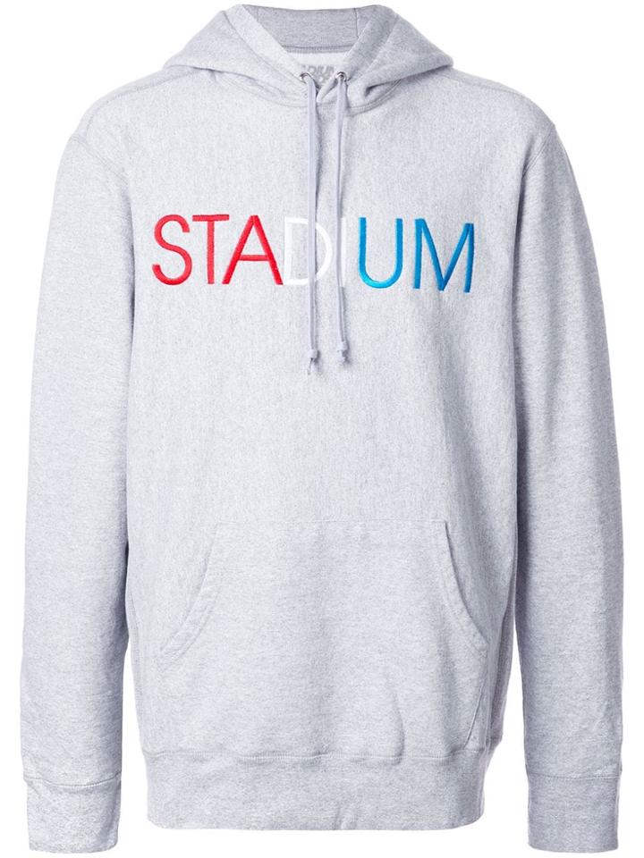 Stadium Goods Embroidered Logo Hoodie - Grey