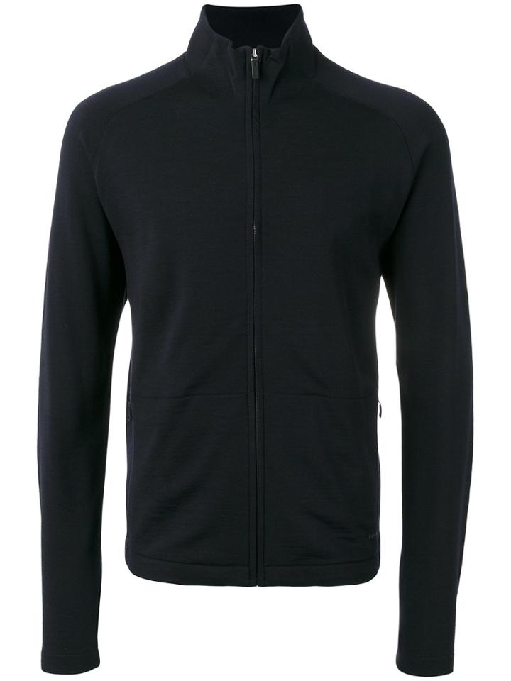 Z Zegna High Neck Jacket - Black