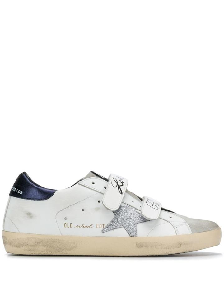 Golden Goose Deluxe Brand Velcro Low-top Trainers - White