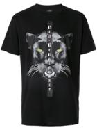 Dsquared2 Vintage Effect Logo T-shirt - Yellow & Orange