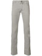 Jacob Cohen Handkerchief Slim-fit Jeans - Grey