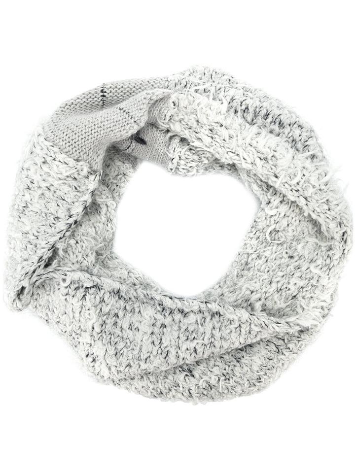 Lost & Found Ria Dunn - Ring Scarf - Men - Cotton/polyamide/mohair/wool - S, Grey, Cotton/polyamide/mohair/wool