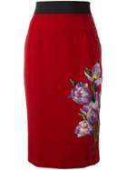 Dolce & Gabbana Tulip Appliqué Skirt