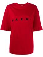 Marni Logo T-shirt - Red