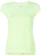 +people Fluo Striped T-shirt