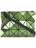 Bao Bao Issey Miyake Geometric Clutch Bag - Green