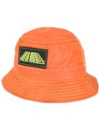 Palm Angels Logo Patch Bucket Hat - Orange
