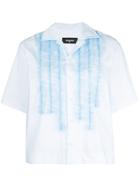 Dsquared2 Shirt With Frill Embellishments - Blue