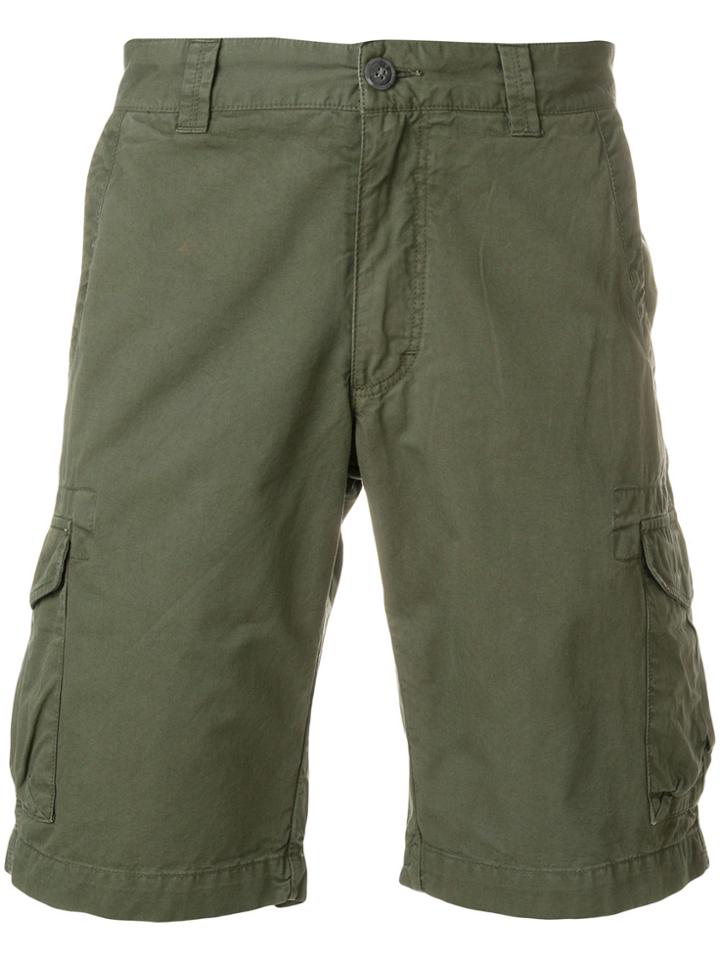 Woolrich Fitted Chino Shorts - Green