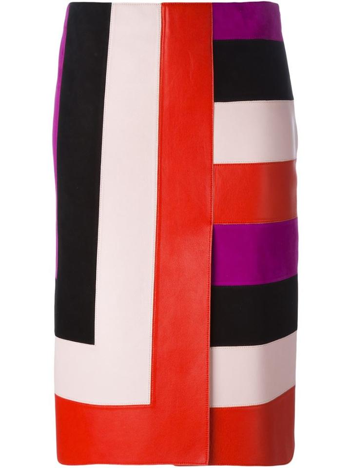 Emilio Pucci Panelled Straight Skirt