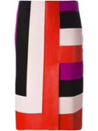 Emilio Pucci Panelled Straight Skirt