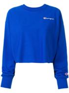 Champion Contrast Logo Sweatshirt - Blue