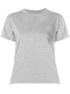 Sacai Pleated T-shirt - Grey