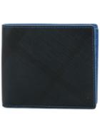 Burberry House Check Wallet - Blue