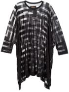 Vivienne Westwood Semi-sheer Panelled Loose Top, Women's, Black, Viscose/polyester