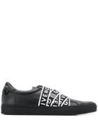 Givenchy Logo Strap Sneakers - 001 Black