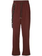 Maison Mihara Yasuhiro Wide-leg Trousers - Red