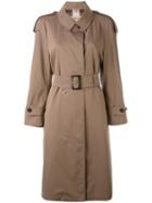 Burberry - Trench Coat - Women - Cotton - 6, Brown, Cotton
