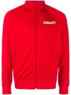 Carhartt Logo Print Bomber Jacket, Men's, Size: Xs, Red, Polyester