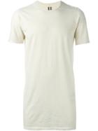 Rick Owens Drkshdw Plain Longline T-shirt, Men's, Size: Small, Nude/neutrals, Cotton