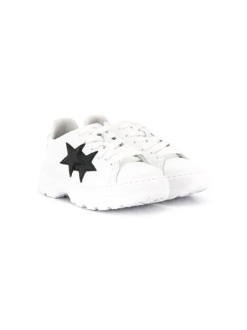 2 Star Kids Star Panel Sneakers - White