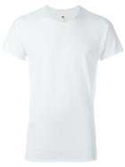 Label Under Construction Round Neck T-shirt, Men's, Size: 52, White, Cotton