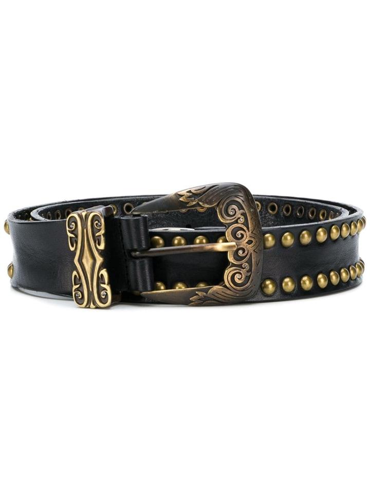 Alberta Ferretti Western Belt - Black